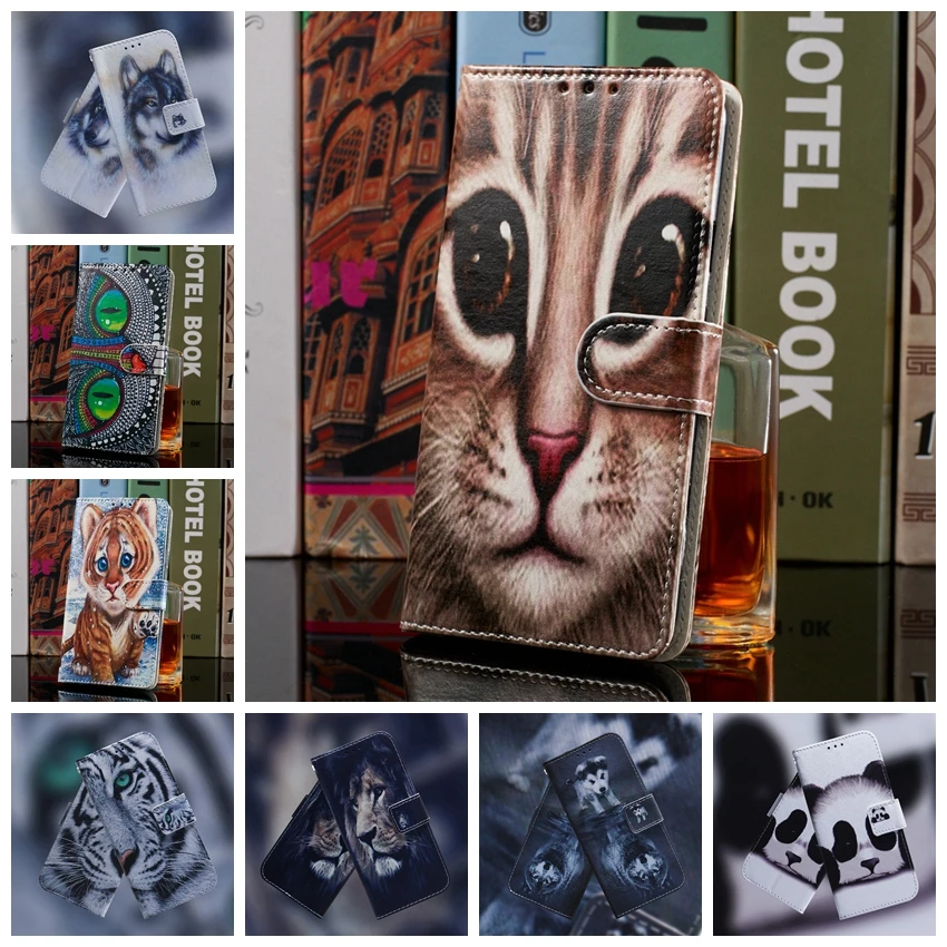 

For Couqe Samsung A50 Leather Wallet Phone Case For Samsung Galaxy A50 Flip Case For Etui Samsung A50 A 50 SM-A505F Book Case