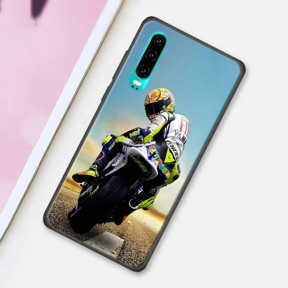 Moto Cross moto rcycle спортивный черный чехол для huawei P30 20 Pro P10 P20 P30 Lite mate 10 20 Lite P Smart Plus чехол