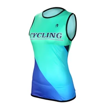 Женский жилет для велоспорта Летний дышащий велосипедный жилет Ropa Ciclismo Спортивная одежда быстросохнущая MTB без рукавов велосипедная одежда