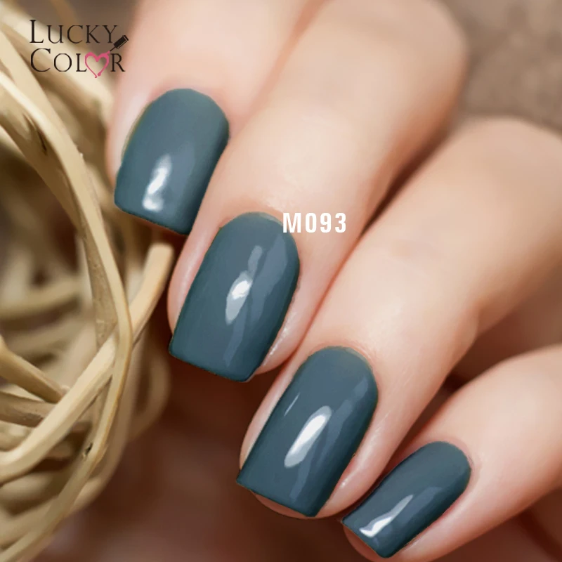 12 Colors Pure Gray Series Gel Nail Polish High Quality Long-lasting Soak Off UV LED Beauty Nail Art Tools 10ml (3)
