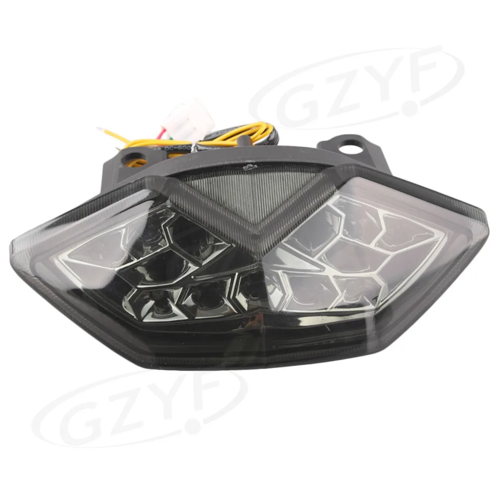 

For Kawasaki Z1000 2012 2013 Integrated LED Rear Tail Light Turn Signal Smoke