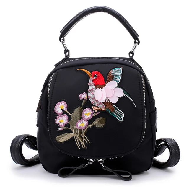 Fashion Women Shoulder Mini Bag Designer Handbags High Quality Fashion Women Shoulder Mini Bag Designer Handbags High Quality National Embroidery Handmade Dragonfly Or Bird Woman