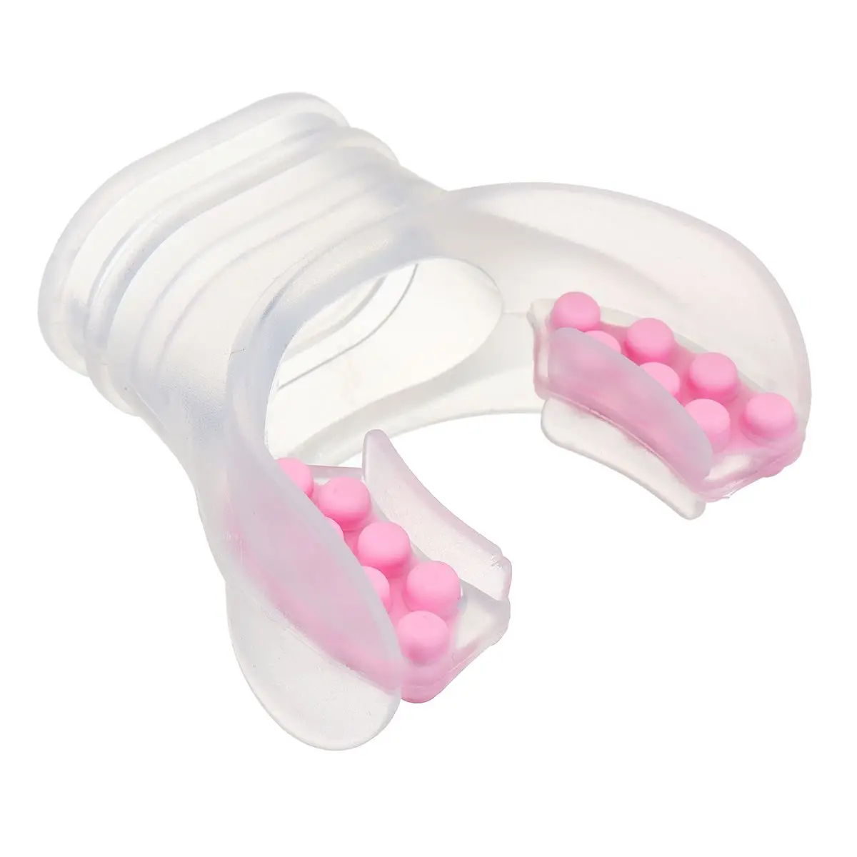 Transparent pink Силиконовый регулятор подводного плавания для дайвинга, мундштук для дайвинга, аксессуары для подводного дыхания - Цвет: Transparent pink