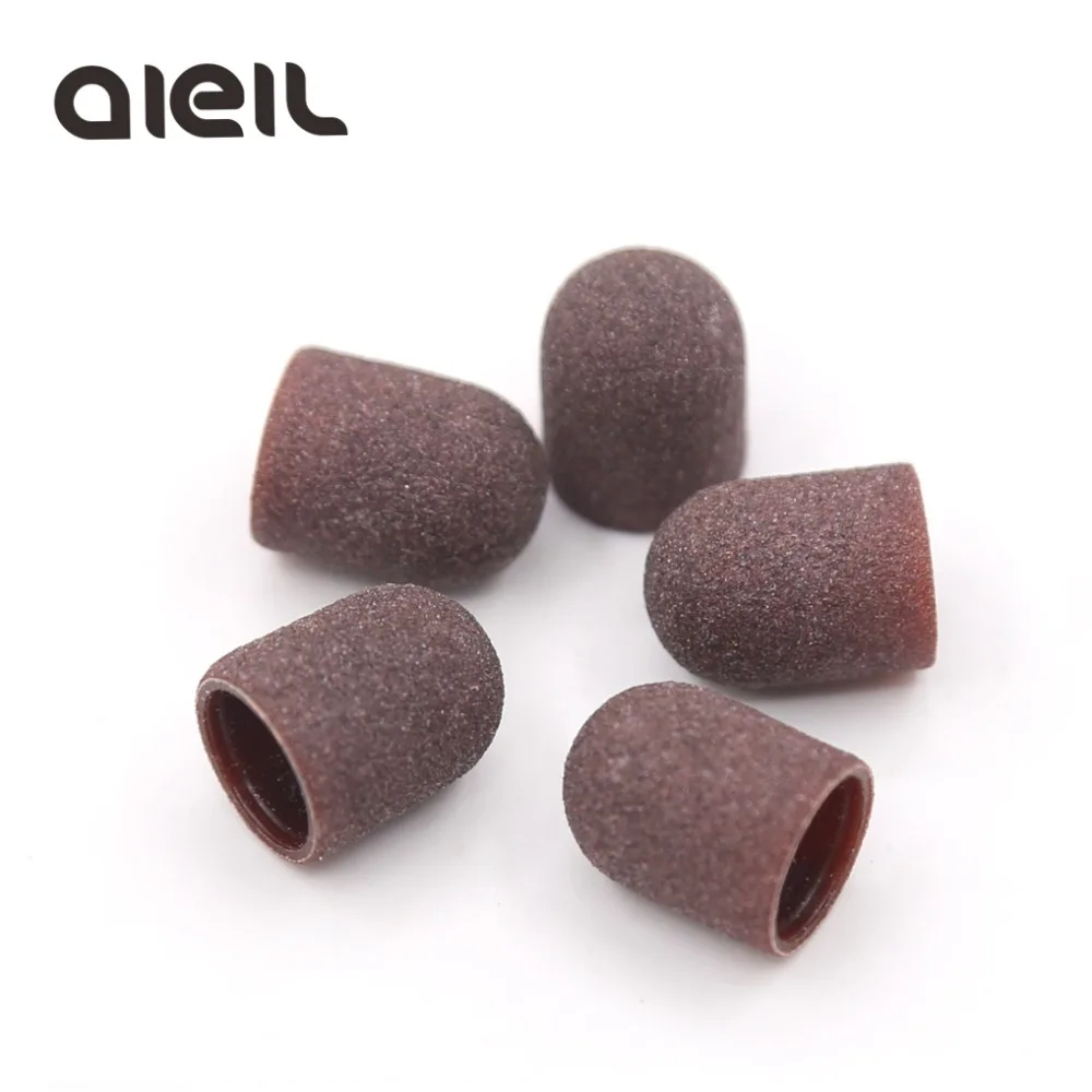

5PCS 10*15 Sanding Bands Caps Cutter For Manicure Machine Nail Drill Sanding Band for Pedicure Cutters For Pedicure Sanding Band