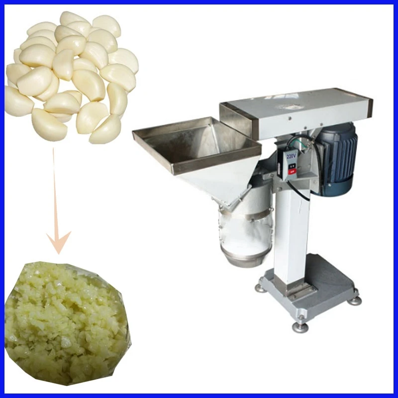 500kg/h electric garlic chopper vegetable chopper garlic breaking