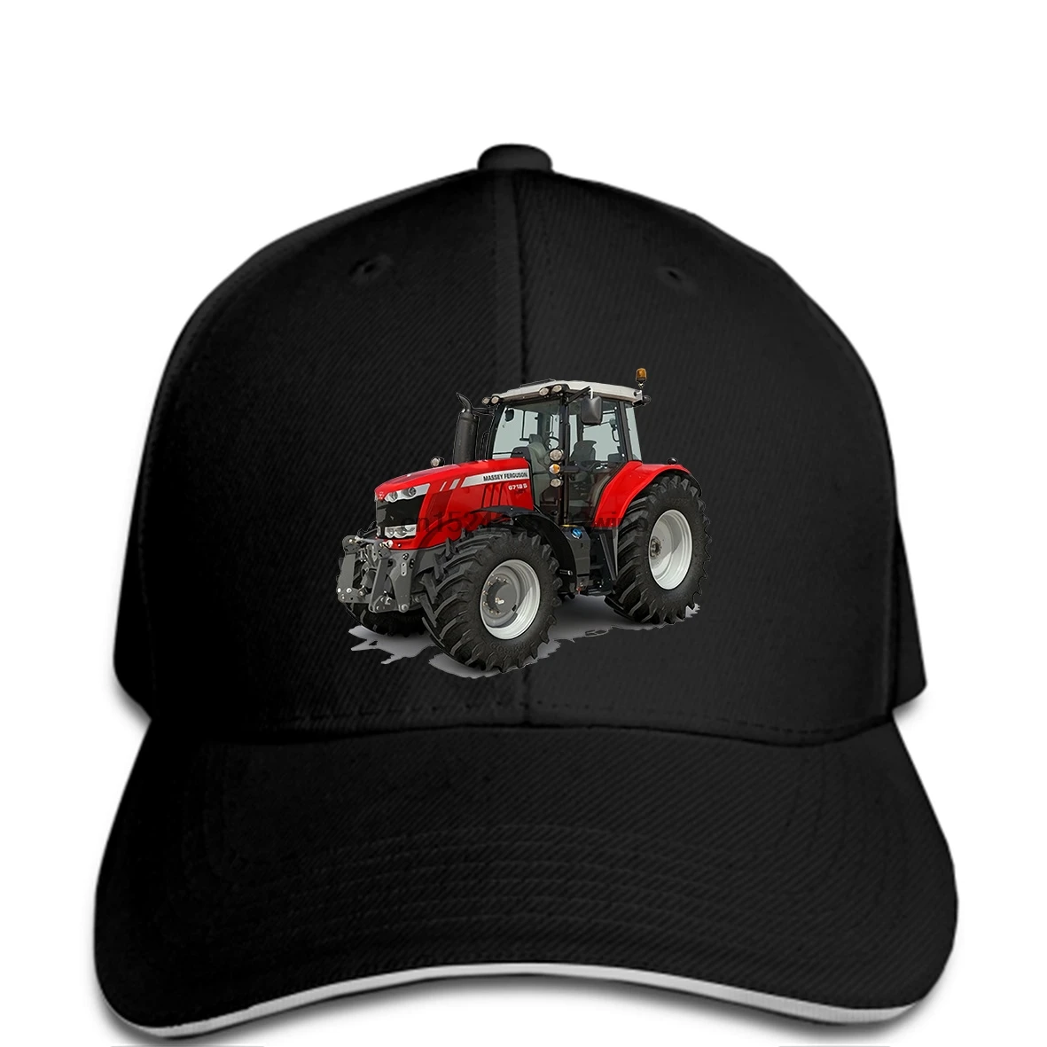 

Men Baseball cap Massey Ferguson Black Graphic Tractors Agriculture Farm Machine Equipt Bottoming women