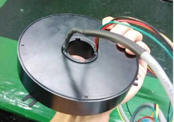 

12 Circuits Pancake Slip Rings with Aluminum Alloy Housing for Robots