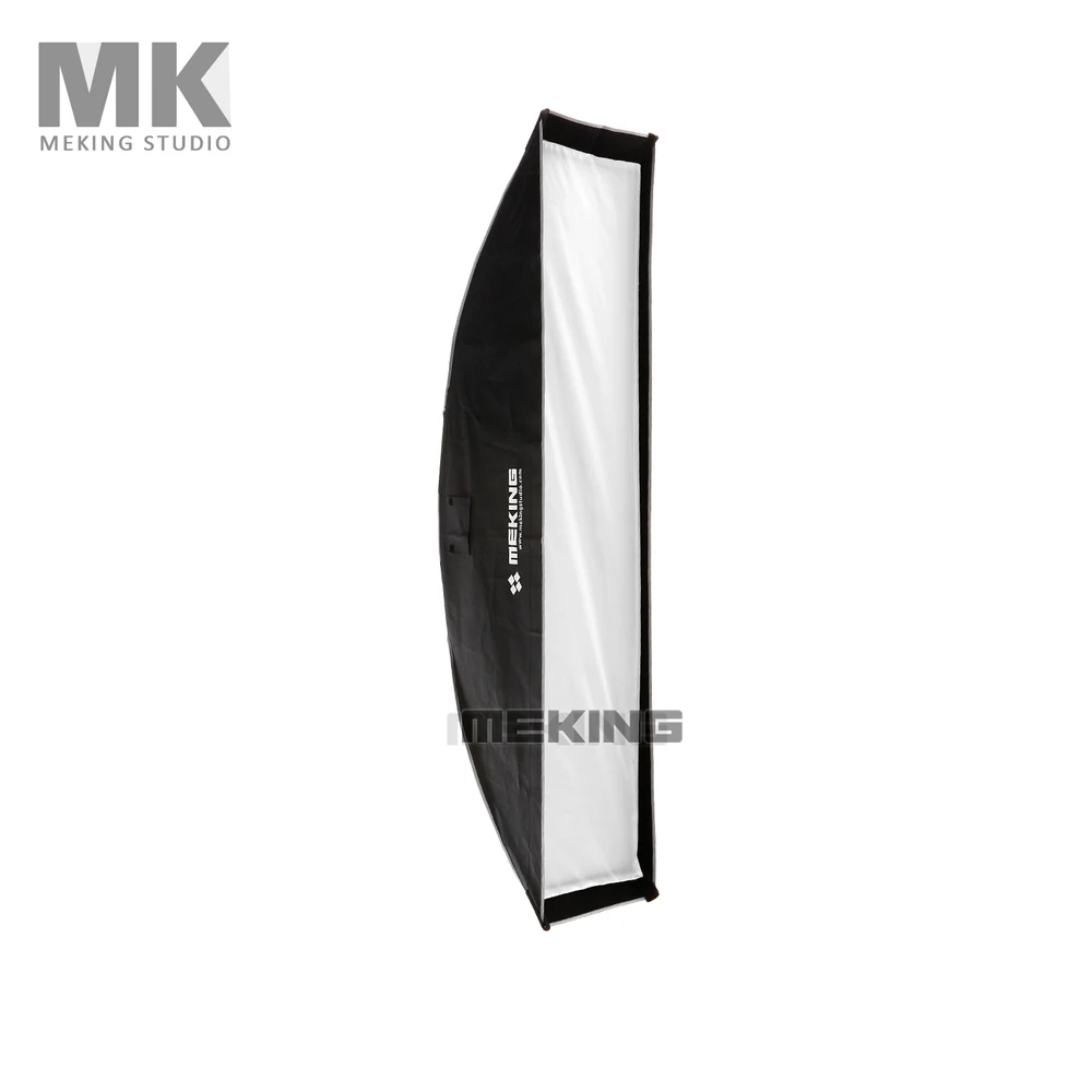 Софтбокс Meking 30 см x 120 см 1" x 48" стробоскопический моно светильник софтбокс с скоростным кольцом Bowens Mount аксессуары для фотостудии