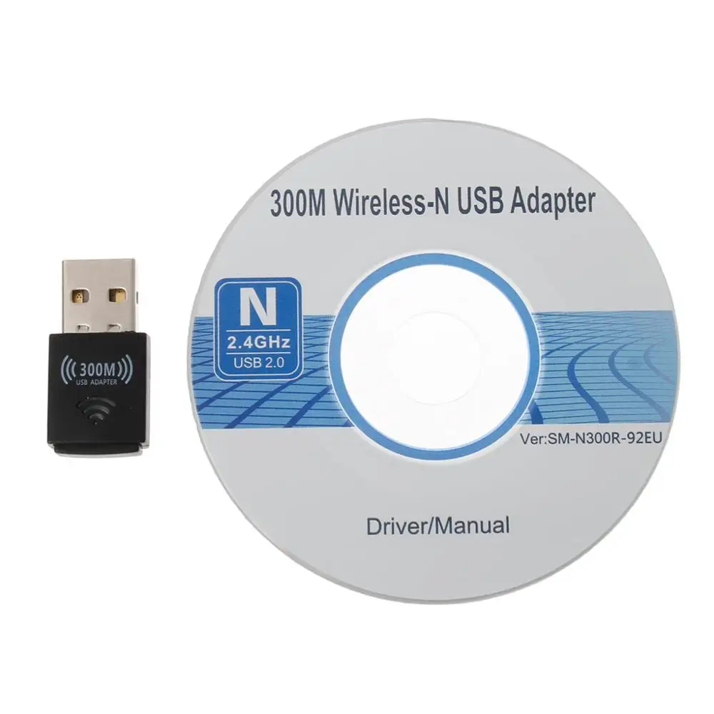Мини 300mbps USB RTL8192 Wifi Dongle WiFi адаптер беспроводной приемник сетевая карта антенна 802