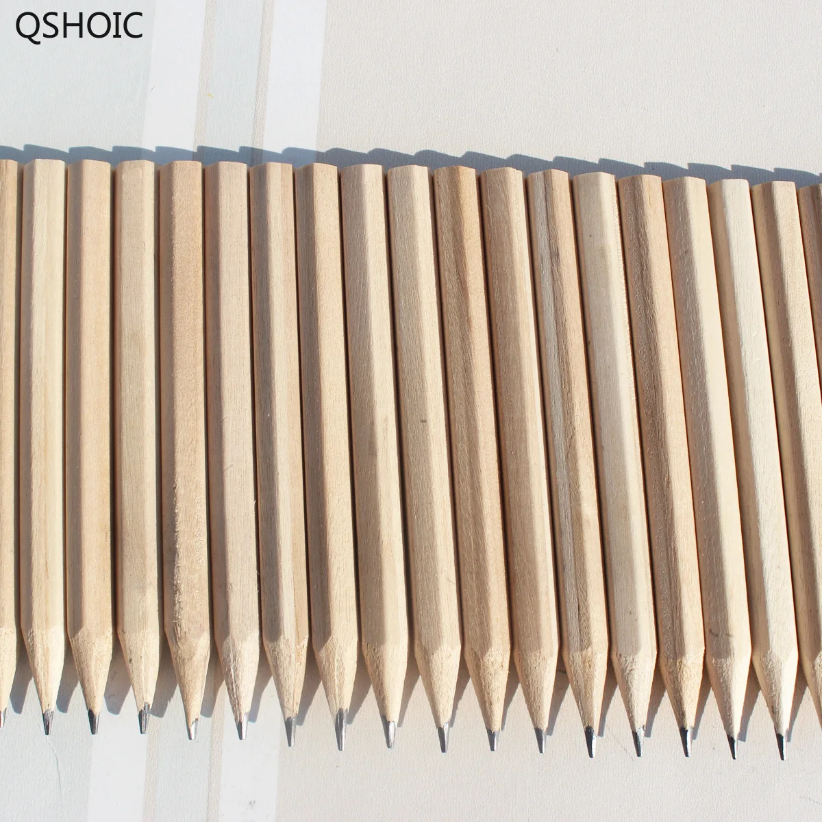 100 шт./компл. завод прямые короткие карандаш 3,5 дюймов карандаш для гостиниц на заказ детские подарки деревянные бревна охраны окружающей среды