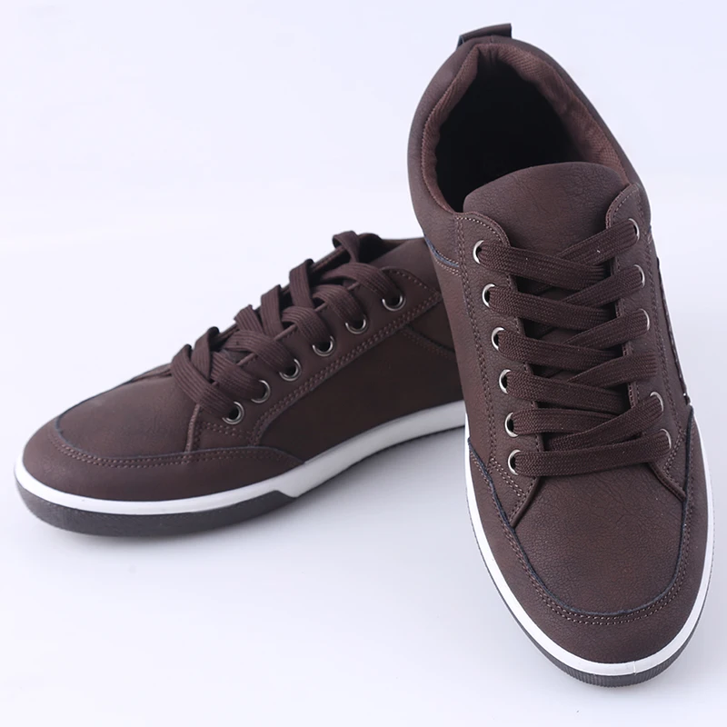 

HENGSONG New Trend Men Shoes High Quality Men Casual Shoes Lace Up Casual Student Wearable Breathable Shoes Men PA914636