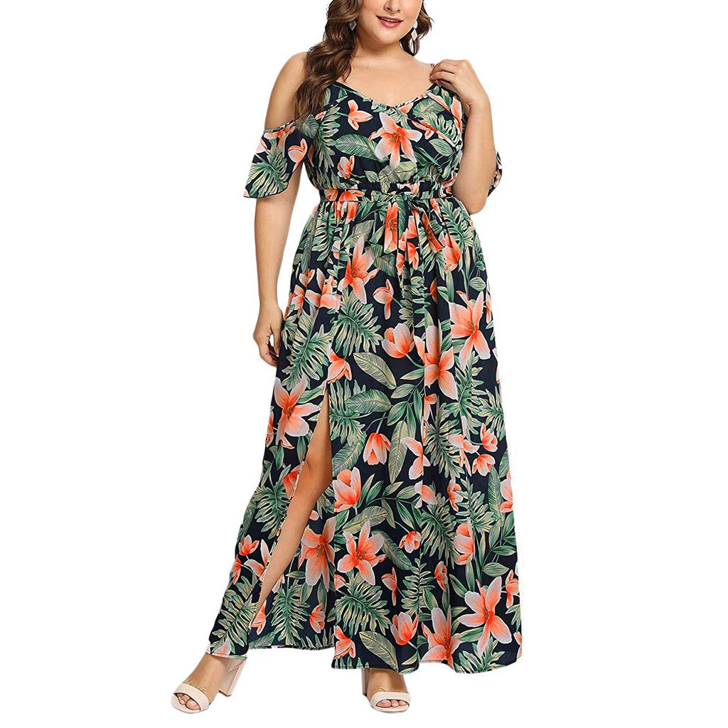 flare dress plus size