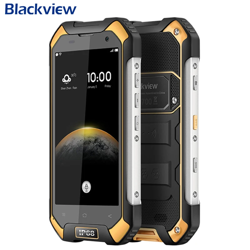 

Original Blackview BV6000S Cell Phone RAM 2GB ROM 16GB MT6735 Quad Core 4.7 inch 8.0MP Android 6.0 IP68 Waterproof Moblie Phone