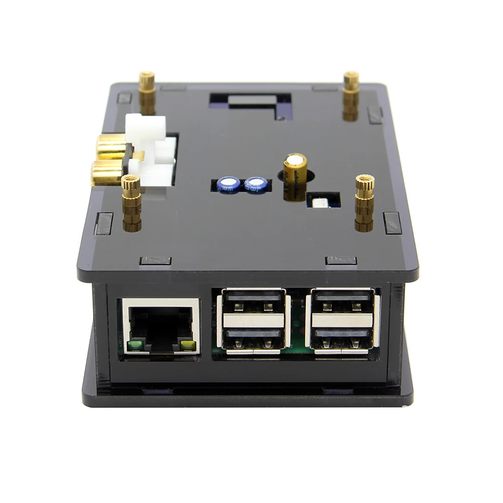 Raspberry pi Аудио Звуковая карта акриловый чехол HIFI DAC Плата расширения коробка