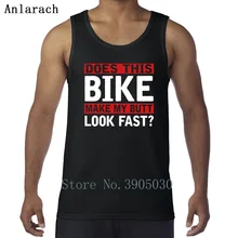 Делает это велосипеды сделать попу Посмотрите быстро жилет с принтом букв удобные шеи экипажа Топы Для мужчин Одежда