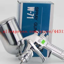 Япония HVLP W71 ручной W-71 пистолет-распылитель ручка Краски пистолет 400 мл 0,8/1,0/1,3/1,5/1,8 мм Укороченное пальто пистолет мебель Краски ing Краски пистолет