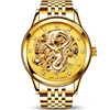 AESOP – montre Dragon de luxe pour hommes, automatique, mécanique, saphir, cristal doré, horloge, Saati ► Photo 3/6