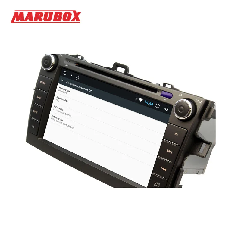 Штатная магнитола для Toyota Corolla 2007 2011 Marubox 8A105DT8 Автомобильный мультимедийный DVD
