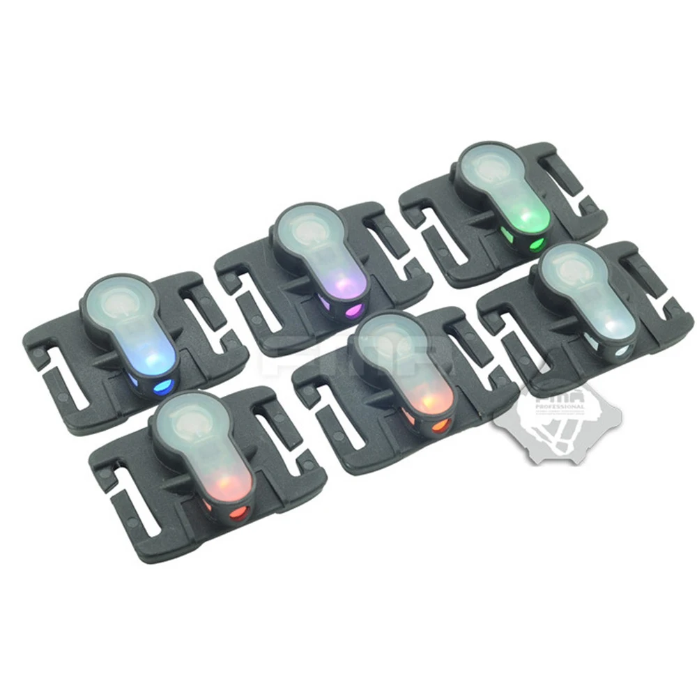 FMA S-LITE System Helmet Safety Light Survival Waterproof Lamp High&Low Temperature Resistance Molle Strobe Signal Light 6 Color