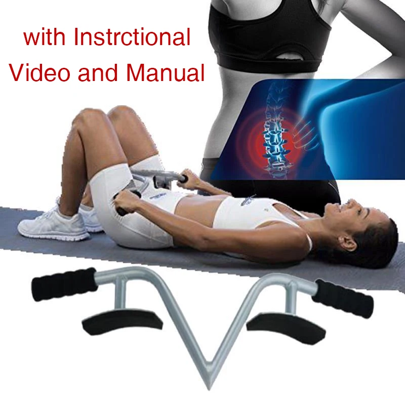 

Spinal Traction Device Portable Back Pain Relief Treatment with Instruction Video and Manual Lobak Trax Lo Look Trax Lo-bak Trax