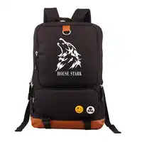 新しい Stark ゲームの魂ドクター少年少女の子供スクールバッグ女性 Bagpack ティーンエイジャーランドセルキャンバス男性学生のバックパック