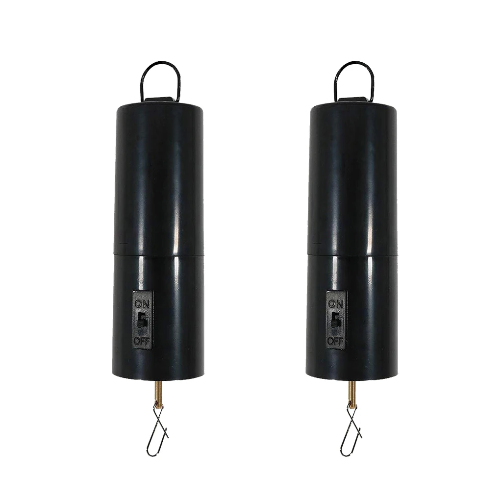 

2Pcs Black Rotating Motor for Hanging Dйcor, Wind Chimes and More