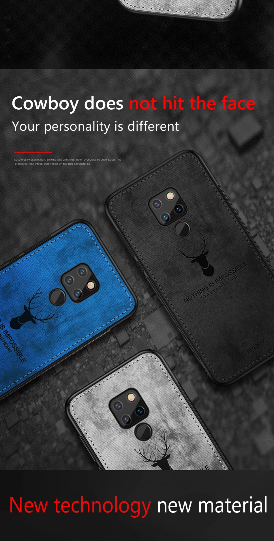 !ACCEZZ Luxury Anti-Knock Cute Phone Case For Huawei Mate 20 Pattern Protective Back Cover Case For Huawei Mate20 Pro Shell Capa (2)
