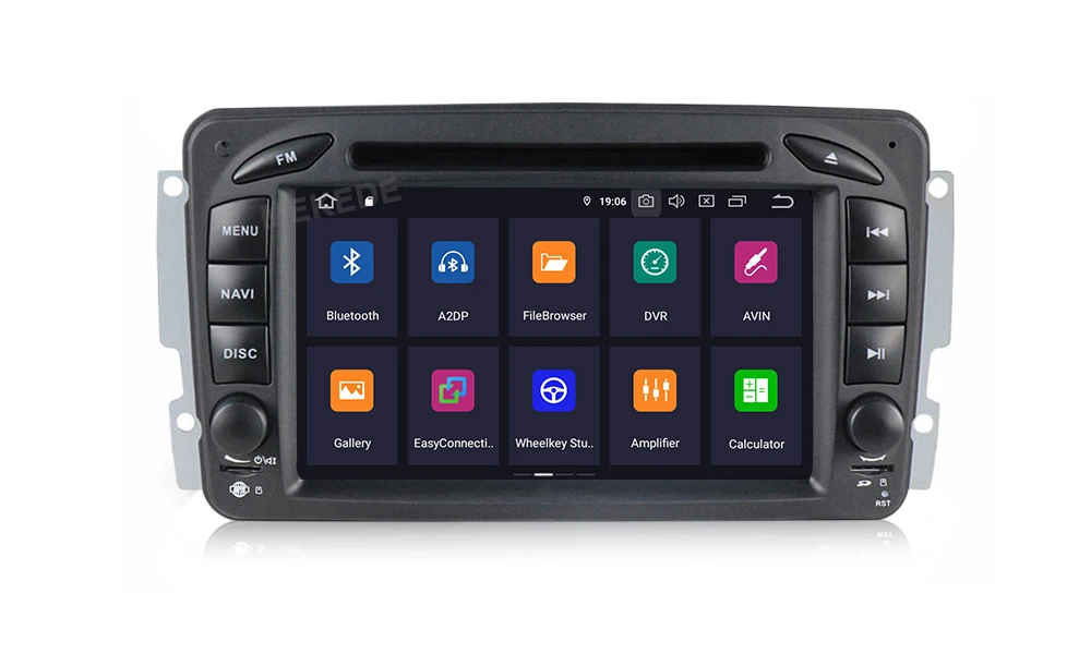 Sale 7" DSP IPS Android 9.0 4G 64G 2 DIN Car DVD player For Benz CLK W209 W203 W168 W208 W463 W170 Vaneo Viano Vito E210 C208 GPS PC 22