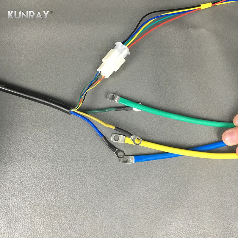 Набор бесщеточных двигателей KUNRAY BLDC 72 в 3000 Вт с контроллером 24 Mosfet 50A для