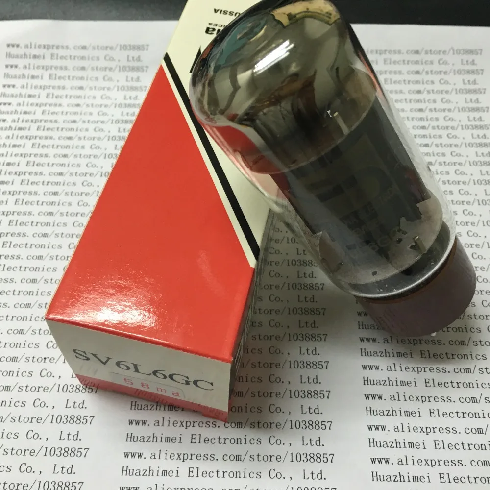 

2PCS/LOT Svetlana 6L6GC generation 6P3P EL34