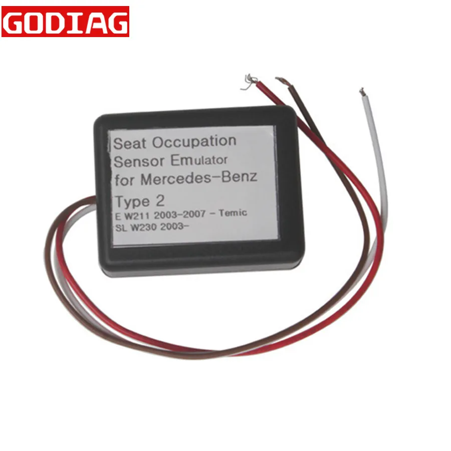 

Seat Occupancy Occupation Sensor SRS Emulator for Mercedes-Benz Type 2 Seat Occupancy Emulator
