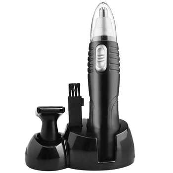 

Nose Hair Trimmer - Waterproof Stainless Steel Nose Trimmer Beard And Eyebrow Clipper