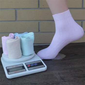 

12Pcs=6Pair Women socks short slippers Cotton Socks solid candy color casual socks female four seasons Wholesale and Retail