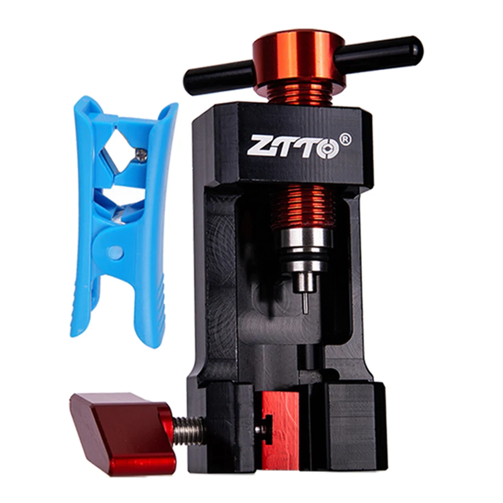 1 Set of Professional Bicycle Needle Driver + Hydraulic Hose Cutter Disc Brake Hose Insert Install Tool - Heavy Duty & Durable