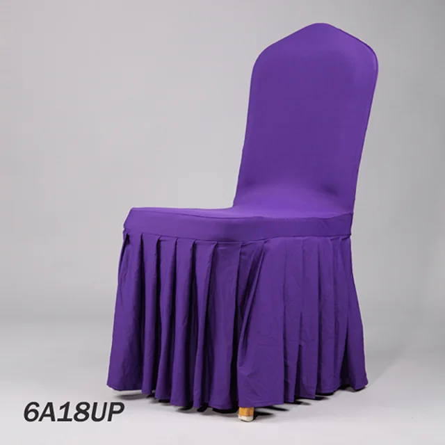 Cheap 20Color Retail Elastic skirt chair Cover Chair Party Hotel