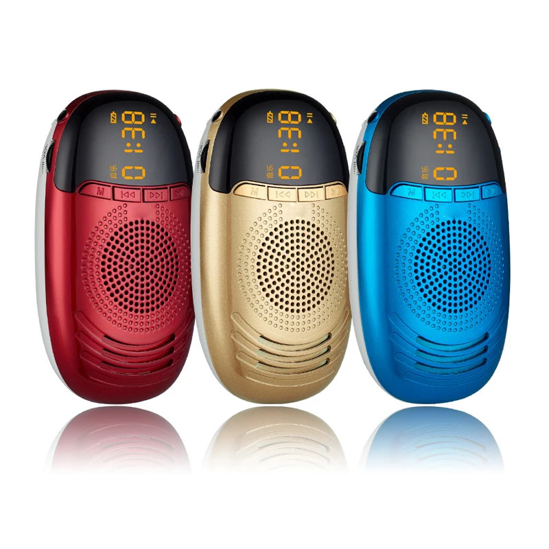 Mini Portable Radio Outdoor Sports FM Radio FM/AM/SW Multiband Radio