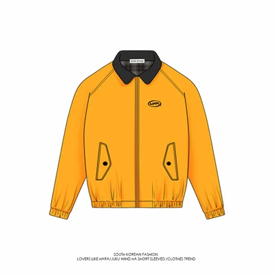 Women Jackets Bangtan Boys Kpop Bomber Jacket Fans Supportive Jungkook Same Style Outwear Unisex Autumn Streetwear Hip Hop Coat - Цвет: yellow