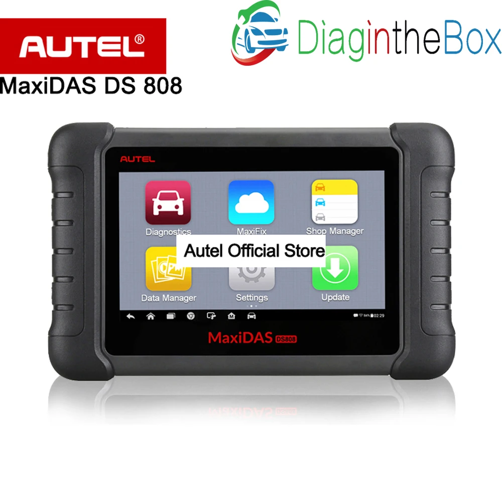 Autel MaxiDAS DS808 автоматический диагностический сканер Smart autovin-технология 1 год беззаботное обновление