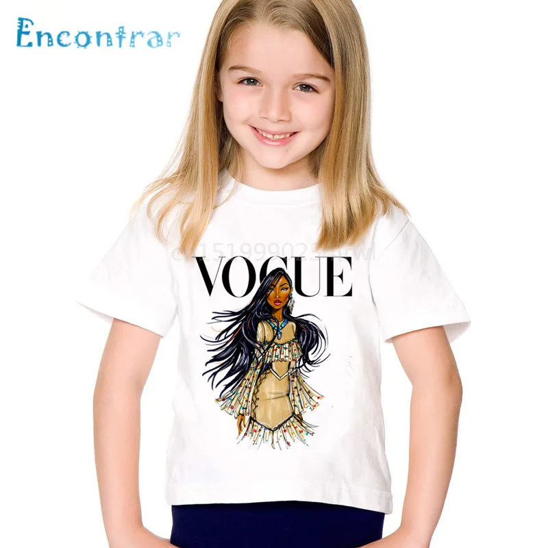 Детские модные красивые футболки с принтом в стиле Vogue детские летние футболки с короткими рукавами, повседневные топы, одежда для маленьких мальчиков и девочек ooo2118
