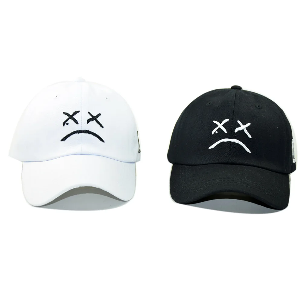 Baseball Cap Sad Face Hat xxxtentacion 