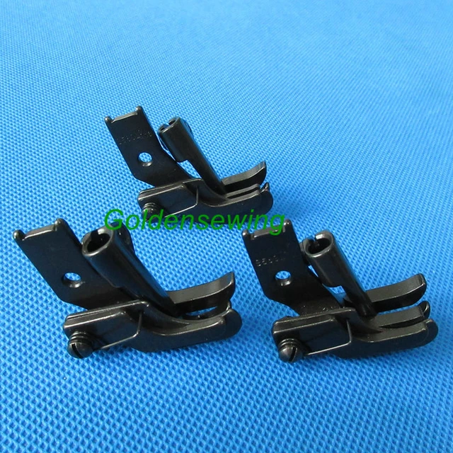 3 sets WALKING FOOT FEET with LEFT EDGE GUIDE for JUKI DNU1541 241 LU 562 563 S585