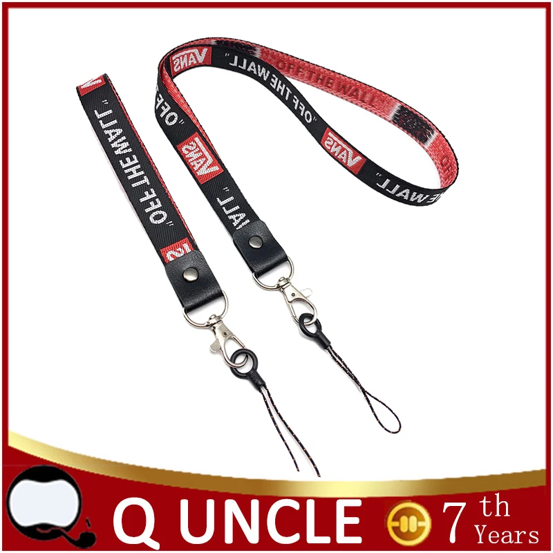 

Q UNCLE Neck Strap Lanyards for keys ID Card Gym Mobile Phone Straps USB badge holder DIY Hang Rope Lariat Lanyard