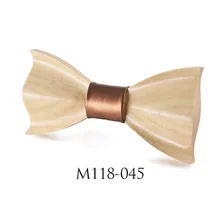 3D Свадебный галстук-бабочка деревянная бабочка мужской галстук ручной работы