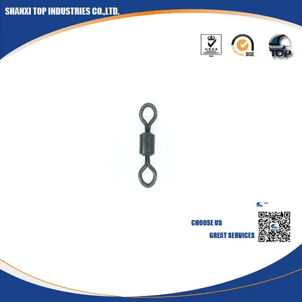 200pcs fish swivel rolling fishing swivel