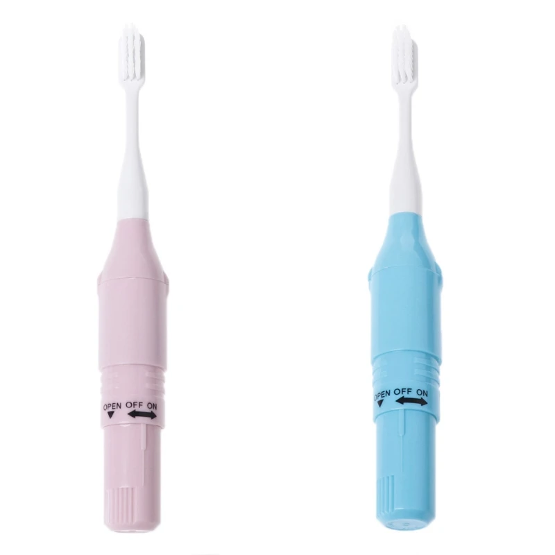 

Kids Electric Toothbrush AA Battery Operated Oral Hygiene Health Care Children