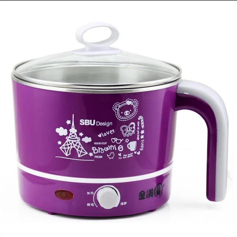 

1.5L Electric Multi-function pot surface Hot pot power adjustable electronic cooker Students pot Children Pot