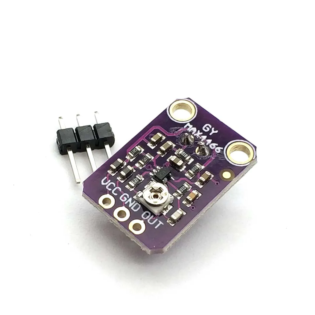 GY MAX4466 Y Electret микрофонный модуль усилителя с регулируемым коэффициентом усиления