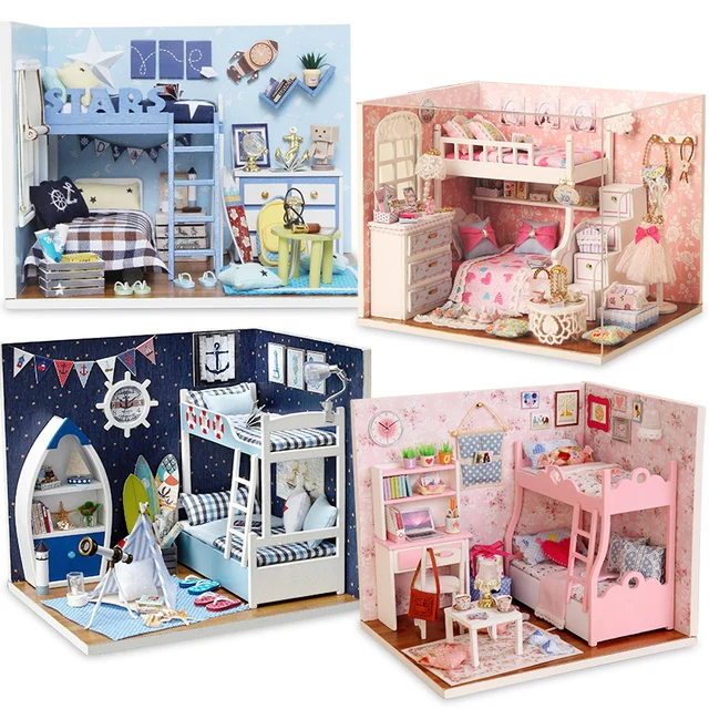 Casa Delle Bambole Fai Da Te Casa Di Bambola Mobili In Miniatura