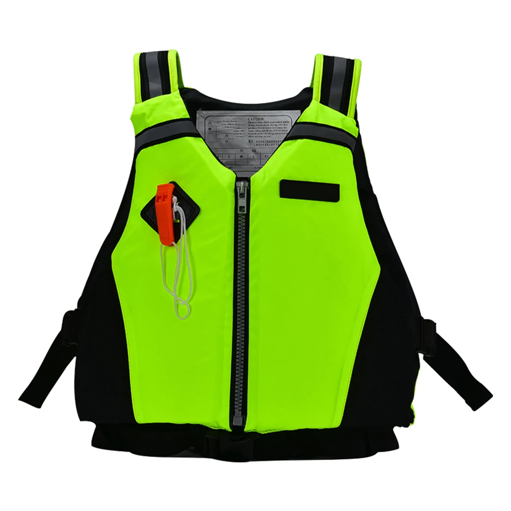 

Dynamic Paddle Sports Life Vest Survival Vest With Emergency Whistle And Reflective Strips For Diving Swimming Sports Jacket #20