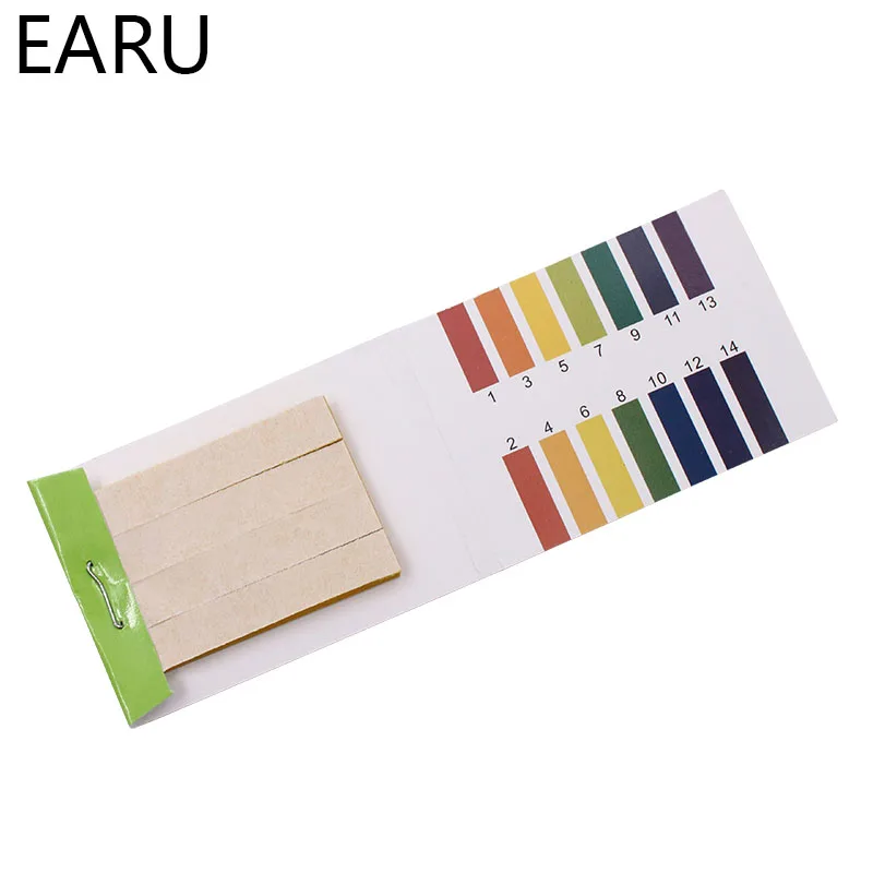PH Test Strips 80 Strips/pack Full PH Meter Controller 1-14st Indicator Litmus Tester Paper Water Soilsting Kit Factory